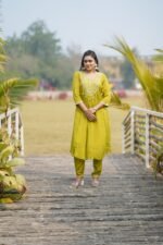 Meadow Glow Embroidered Kurta Set