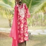 Rosy Bloom Floral Kurta Set